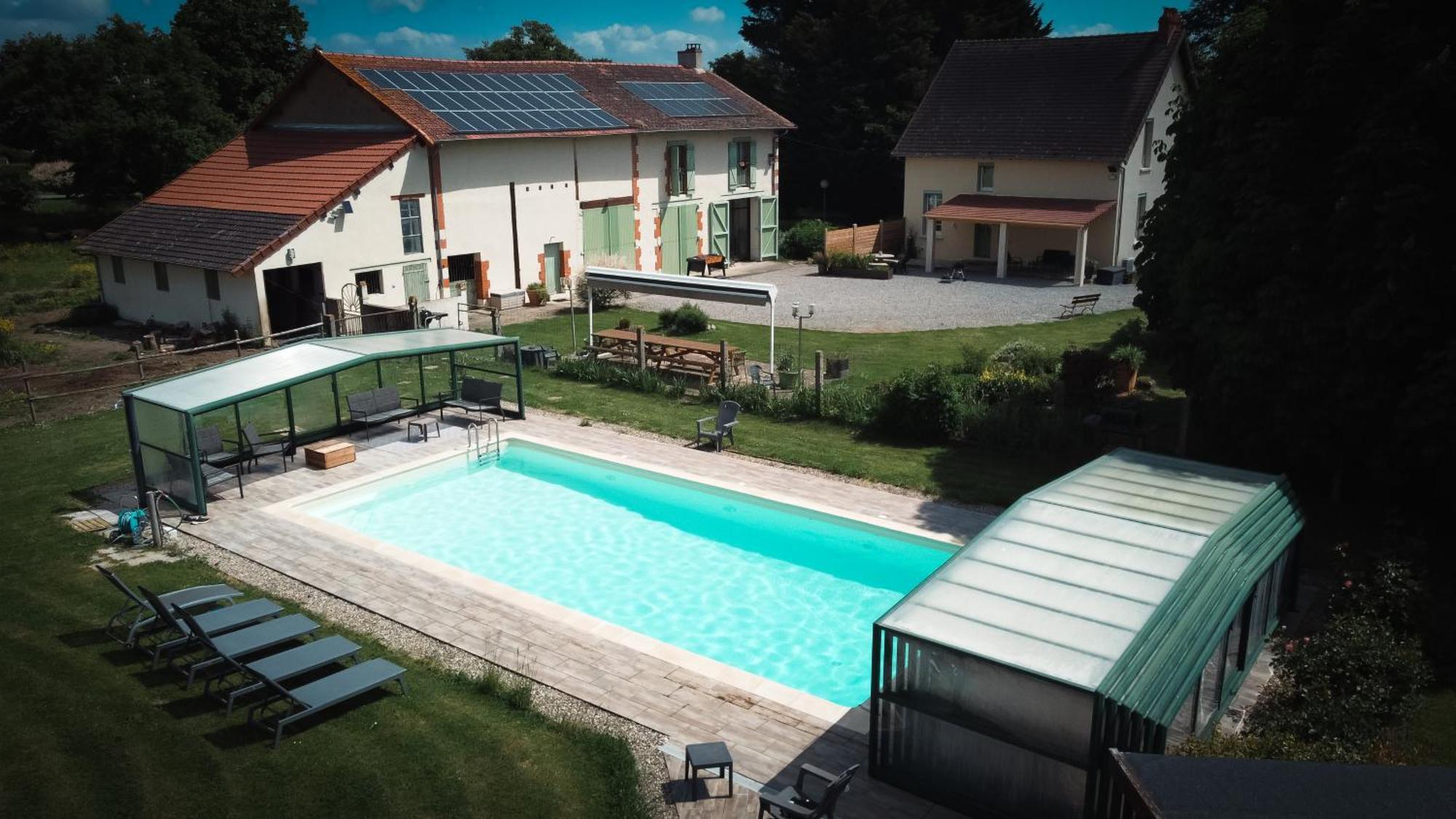 Les Malvaux Bed & Breakfast Huriel Luaran gambar