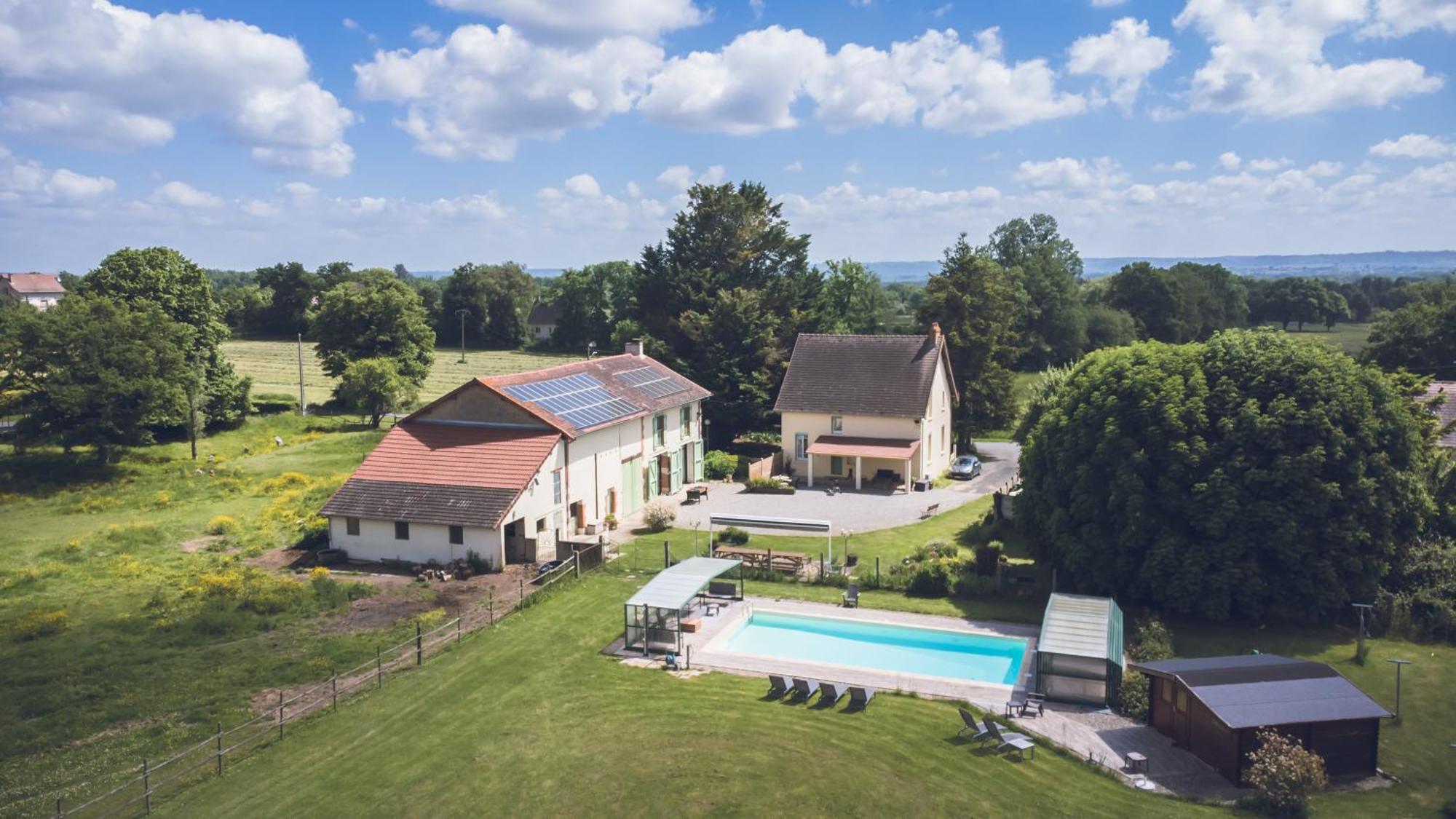 Les Malvaux Bed & Breakfast Huriel Luaran gambar